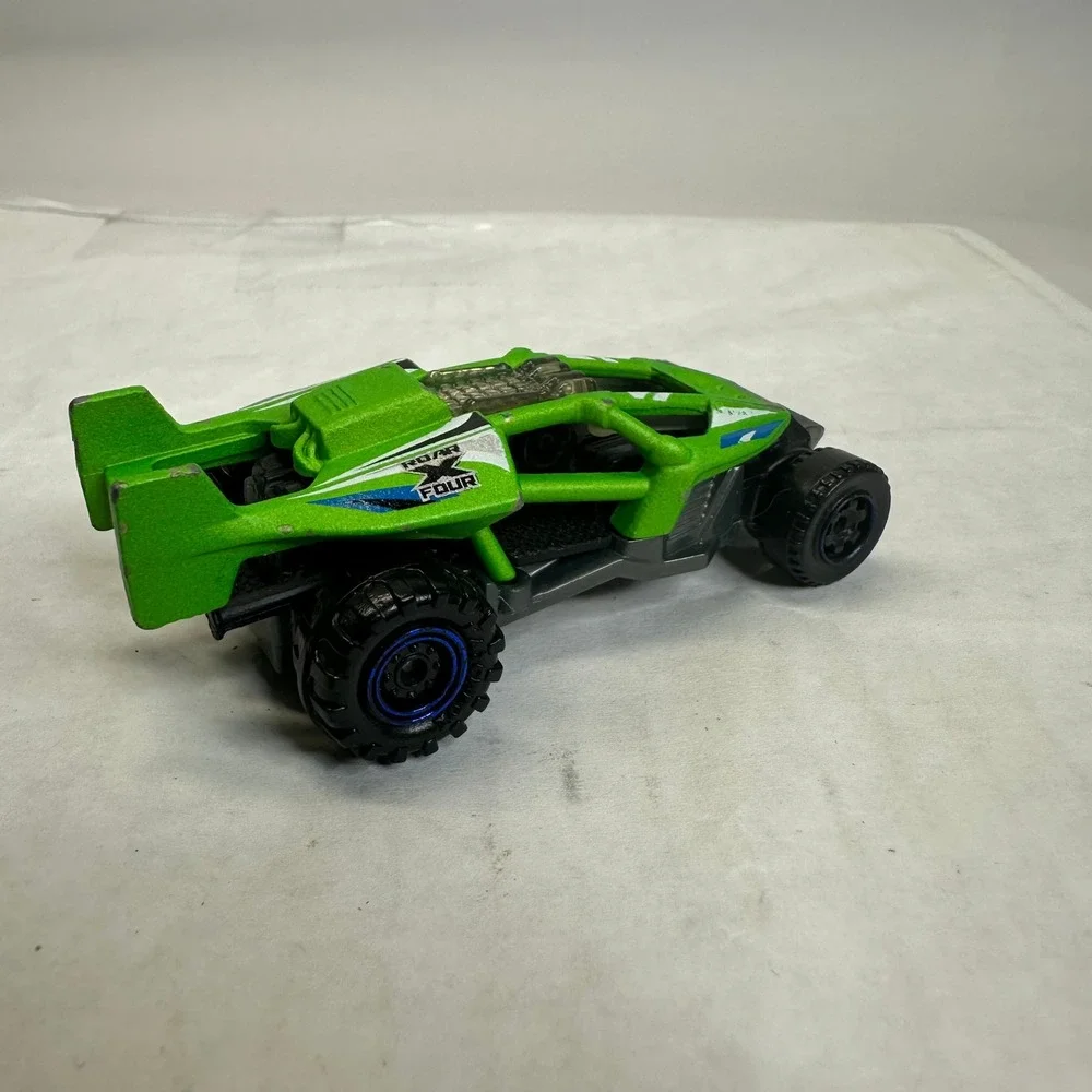Green Roar by Four Buggy Toy Car‎ Diecast Mattel 2014